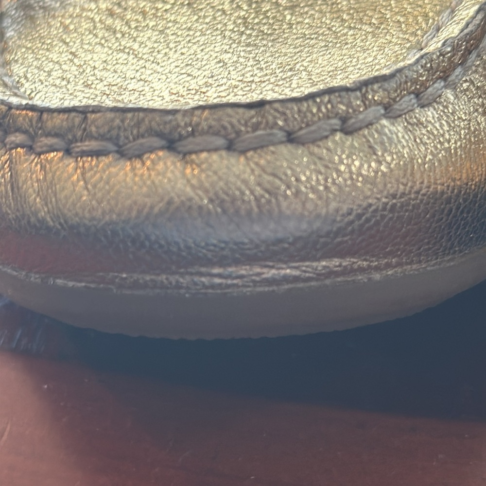 Michael Kors Gold Loafers - Picture 10 of 16